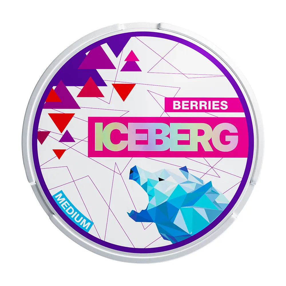 ICEBERG Nicotine Pouches 75mg (Medium) 20pcs/pack - Berries image