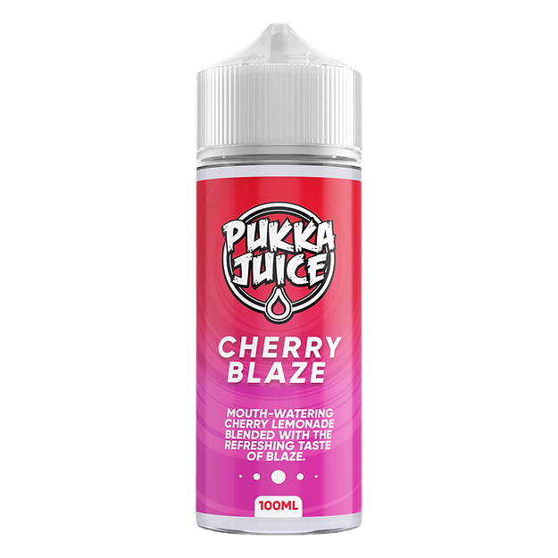 Pukka Juice 100ml E-Liquid Shortfill 70/30 VG/PG - Cherry Blaze image