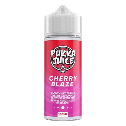Pukka Juice 100ml E-Liquid Shortfill 70/30 VG/PG - Cherry Blaze image