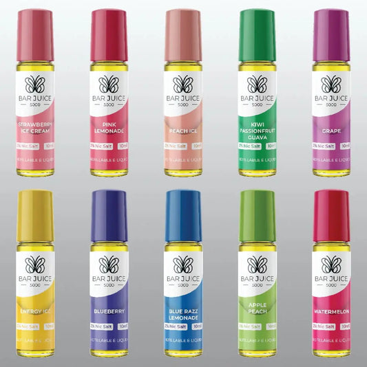Bar Juice Nic Salts 10ml - 20MG image 1