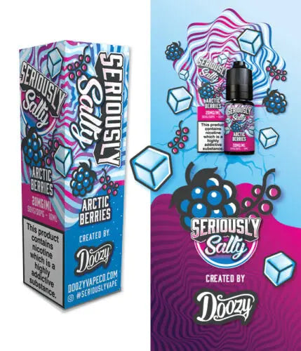 Doozy Nic Salts 10ml - 10MG - Seriously- Arctic Berries image