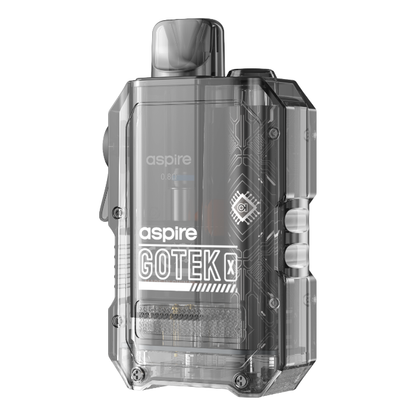 Aspire Gotek X Rechargeable Pod Kit 650mAh - Translucent Black image