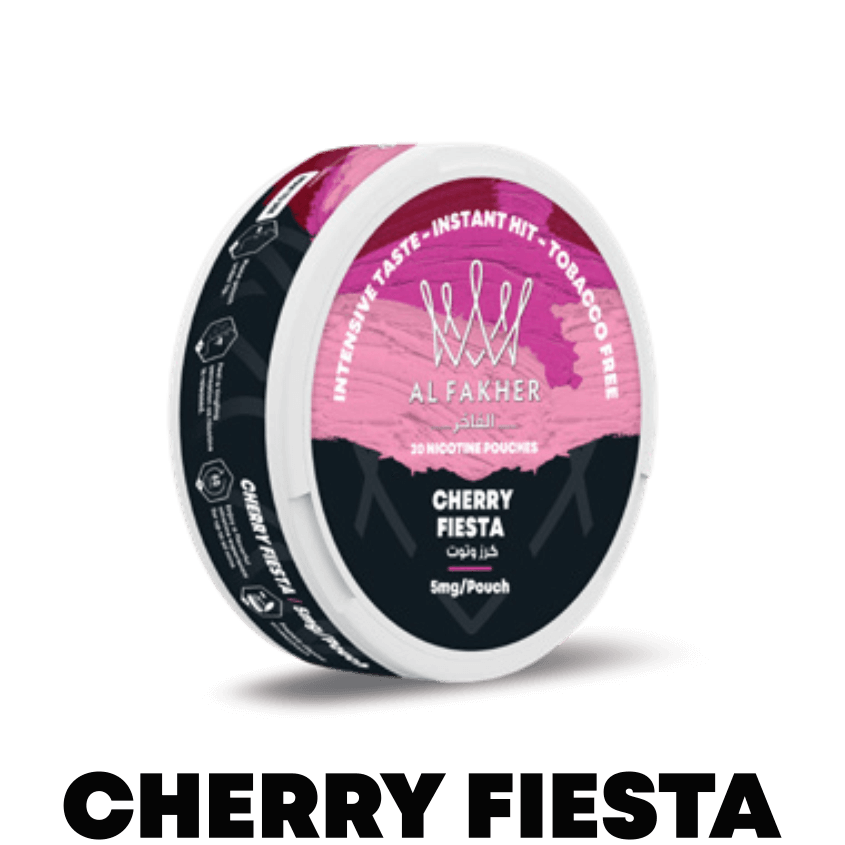 Al Fakher (UAE) Nicotine Pouch 20mg 20pcs/pack - Cherry Fiesta image