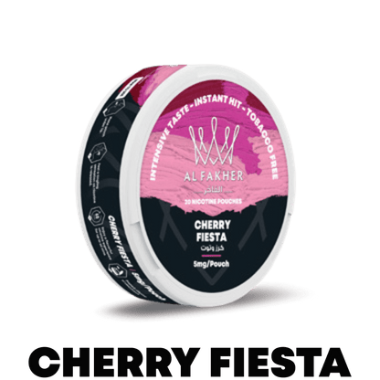 Al Fakher (UAE) Nicotine Pouch 20mg 20pcs/pack - Cherry Fiesta image