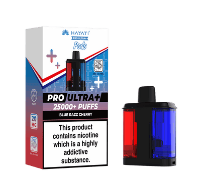 Hayati Pro Ultra Plus 25K Prefilled Pods - Blue Razz Cherry image