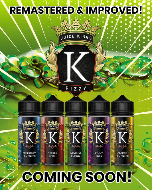 Juice Kings 100ml Shortfill | Fizzy Range  70/30 VG/PG image 0