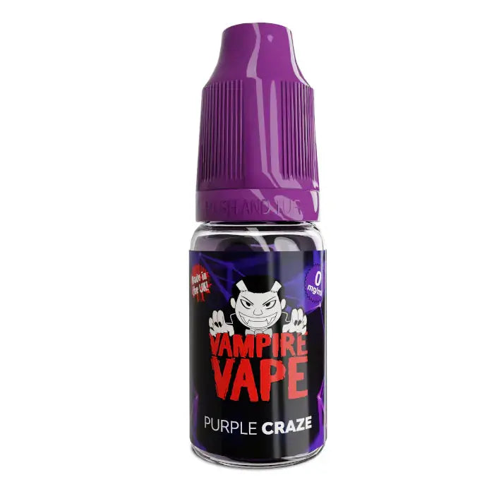 Vampire Vapes 10ml | 12MG | 40VG/60PG | 70+ Flavors - Purple Craze image