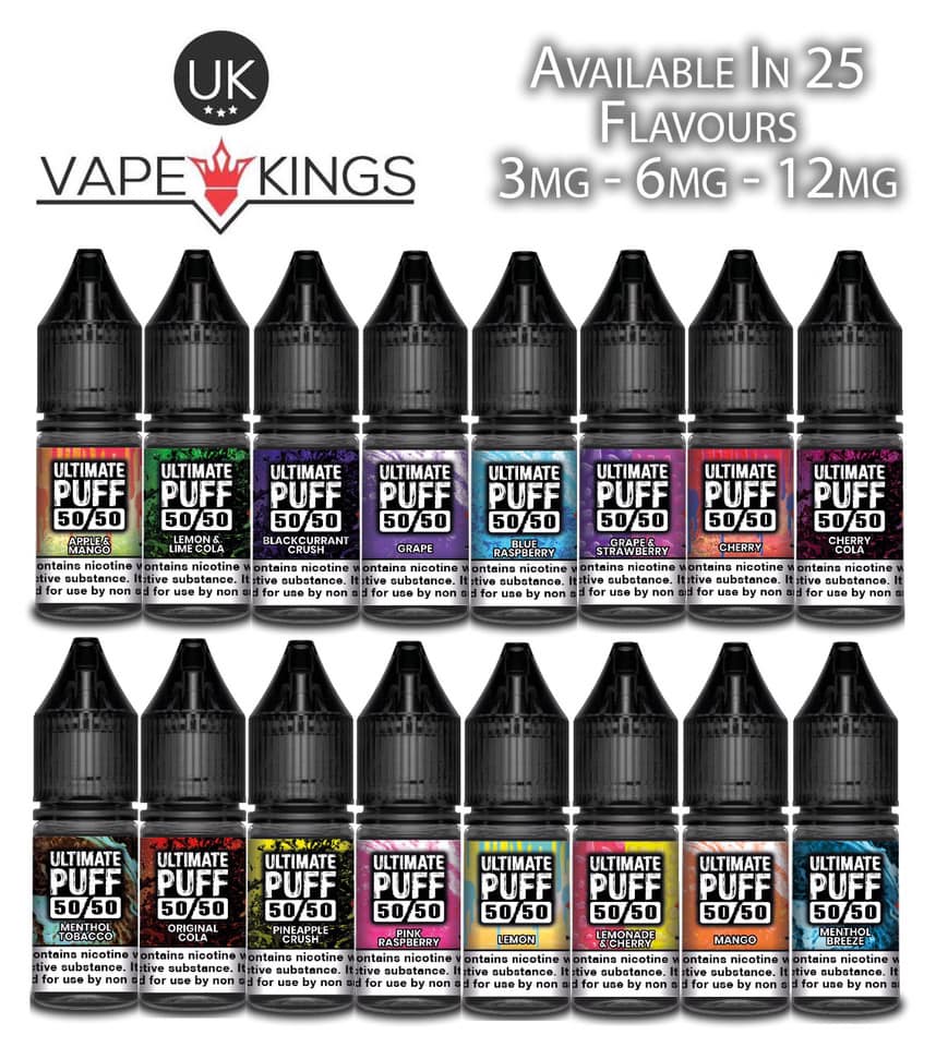Ultimate Puff 10ml | 3MG | 50VG/50PG image 0