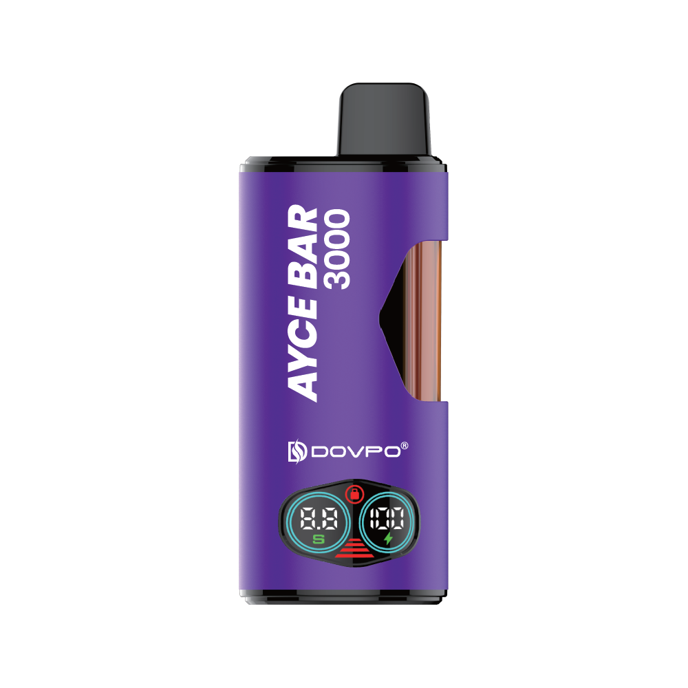 Dovpo Ayce Bar 3000 Puffs | 4 In 1 Rechargeable | Disposable Kit | 20MG - 4-in-1-Purple Bar image