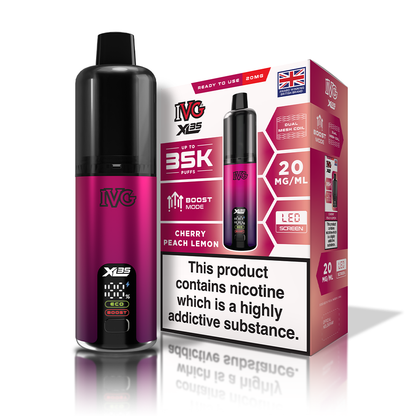 IVG XL 35K Prefilled Pod Kit - Cherry Peach Lemon image