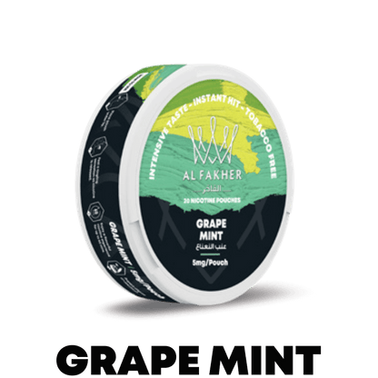 Al Fakher (UAE) Nicotine Pouch 20mg 20pcs/pack - Grape Mint image
