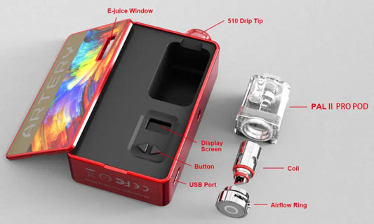 Artery Pal 18650 60W Pod Kit Artery Pal
