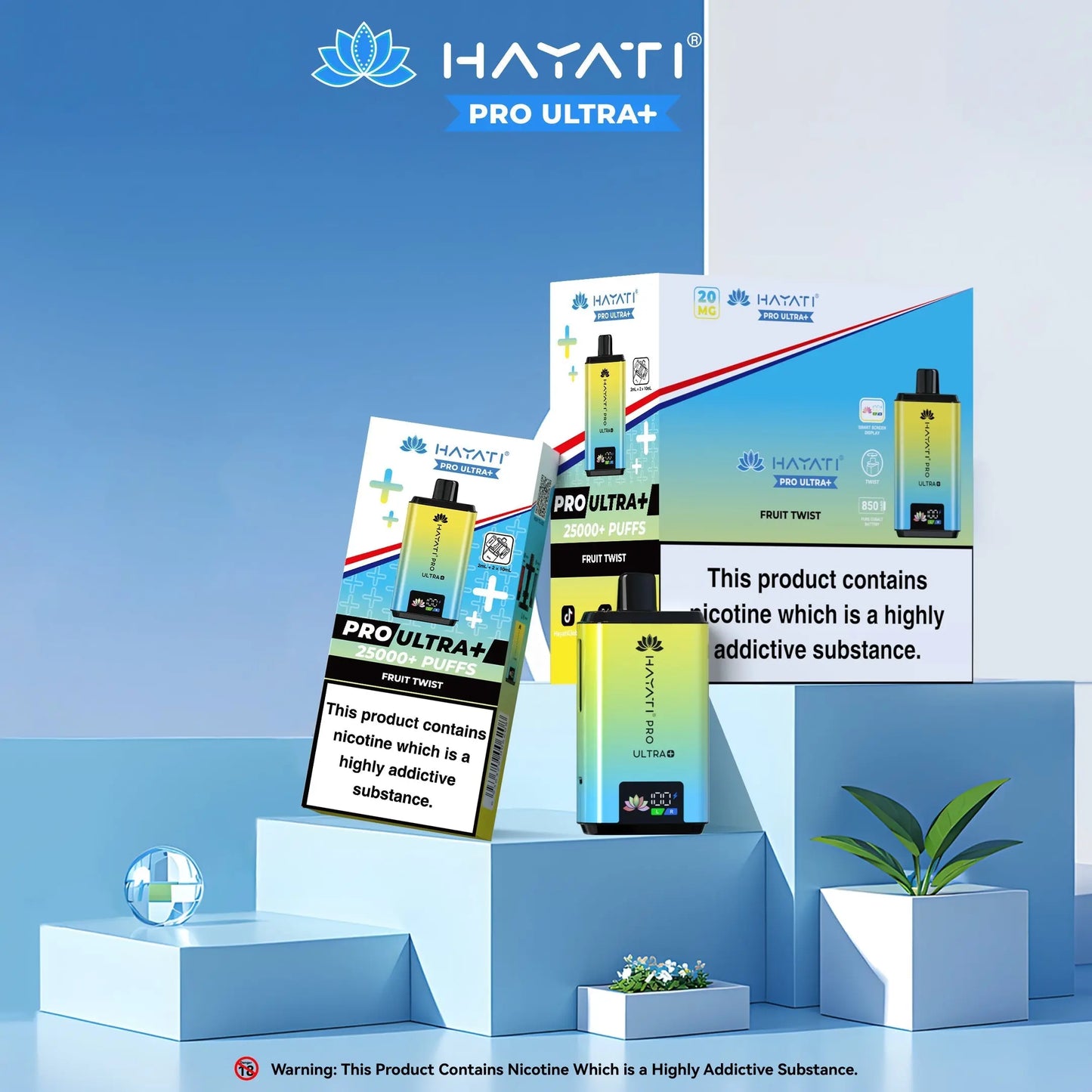 Hayati Pro Ultra Plus 25K Prefilled Vape Kit Hayati