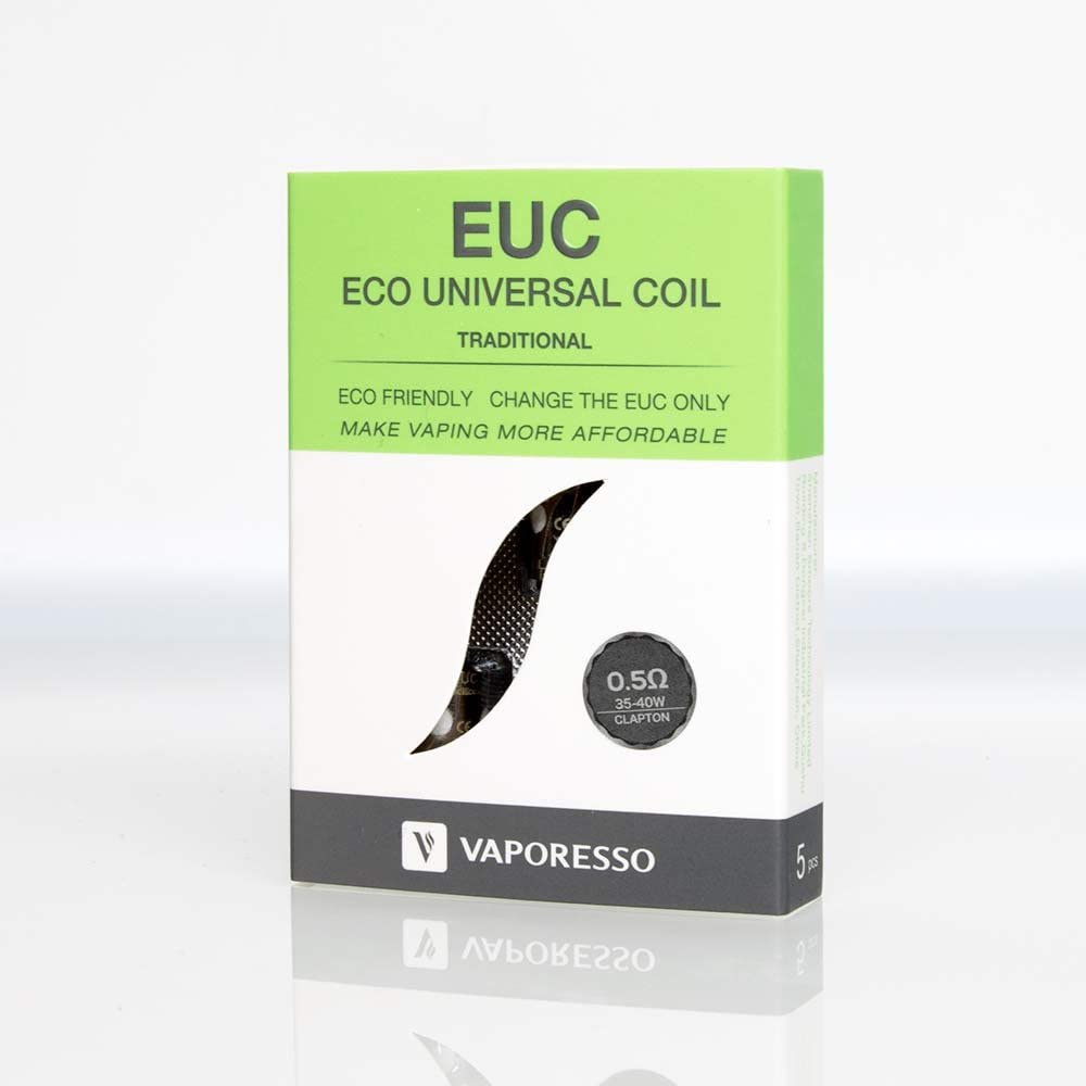 Vaporesso EUC Universal Replacement Coils - 0.5 Ohm - 5 PCS/Pack image 0