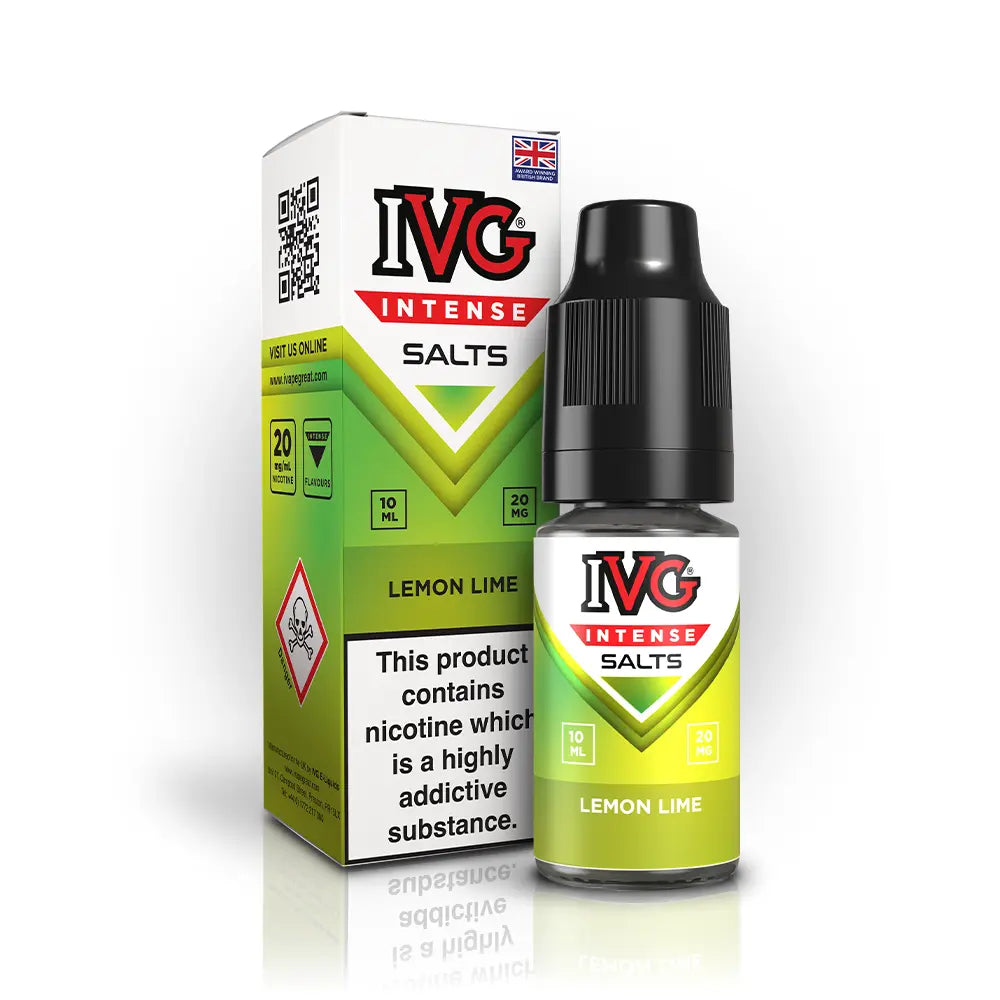IVG Intense Nic Salts - 20mg - Lemon Lime image