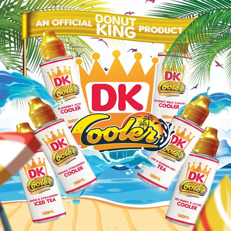Donut King Cooler 100ml Shortfill E-Liquid  70/30 VG/PG image 0