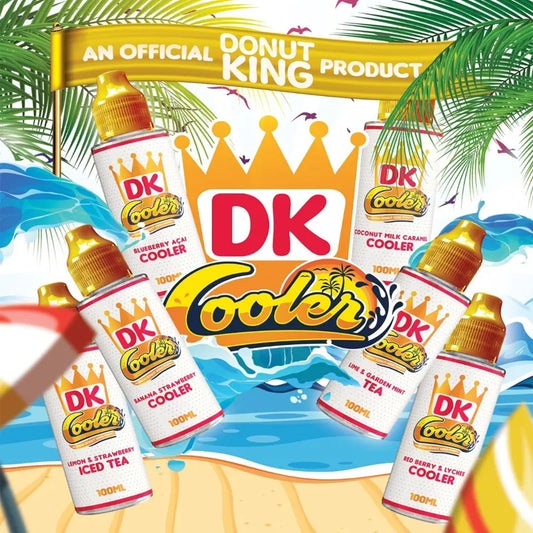 Donut King Cooler 100ml Shortfill E-Liquid  70/30 VG/PG image 0