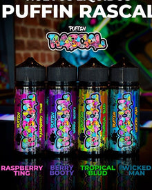 Puffin Rascal 100ml Shortfill E-Liquid  70/30 VG/PG image 0