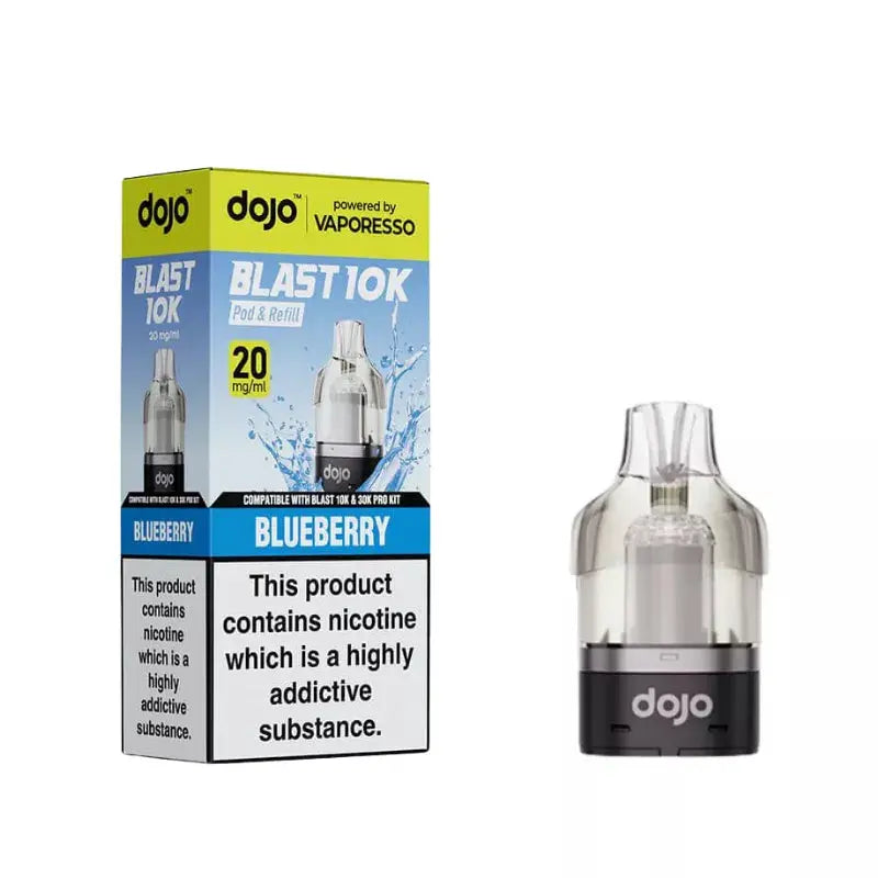 Vaporesso Dojo Blast 10K/30K Prefilled Pod + 10ml Refill Container Vaporesso