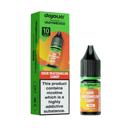 DojoLiq Sour Watermelon Candy Nic Salt 10mg 10ml vape juice