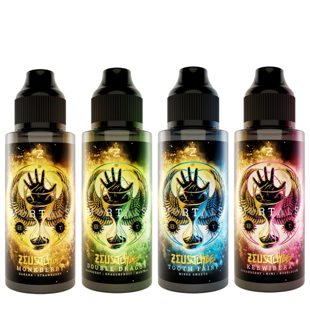 Zeus Juice Mortals 100ml Shortfill E-Liquid  70/30 VG/PG image 0