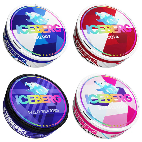 ICEBERG Nicotine Pouches 120mg (Extra Strong) 20pcs/pack image 0