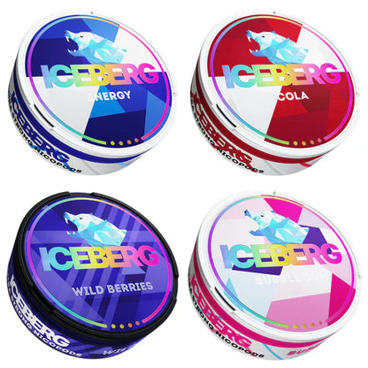 ICEBERG Nicotine Pouches 120mg (Extra Strong) 20pcs/pack image 0