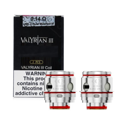 Uwell Valyrian 3 Replacement Coils - 2 Coils/Pack | Compatible with Valyrian 2 and 3 image 0