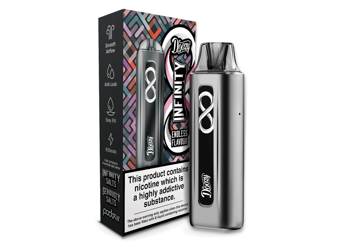 Doozy Infinity Pod Kit - Grey image
