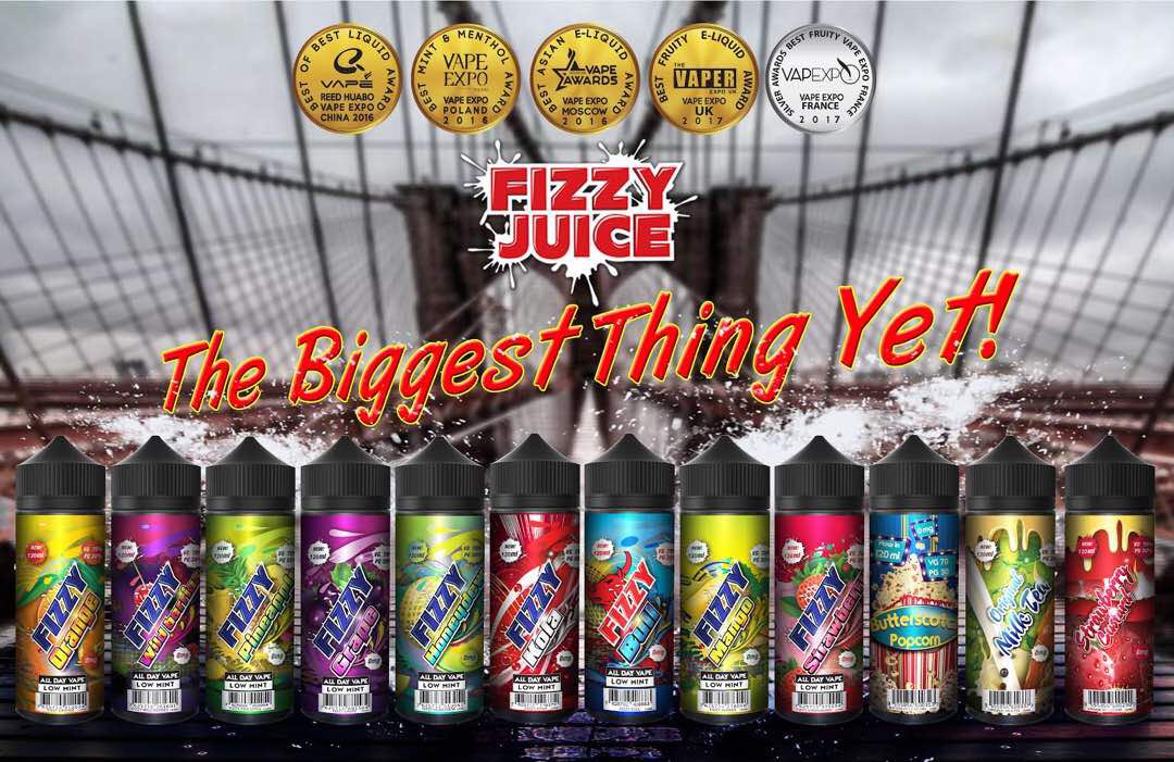 Fizzy E Liquid 100ml shortfill by Mohawk & Co.  70/30 VG/PG - Strawberry image