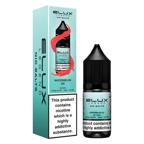 Elux Legend Nic Salts 10ml - 10MG - Watermelon Ice image