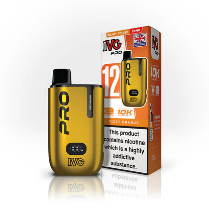 IVG Pro 10K Pod Vape Kit - Fizzy Orange image