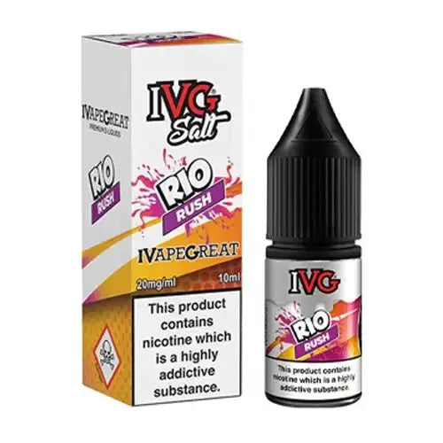IVG Nic Salts 10ml - 10MG - Rio Rush image