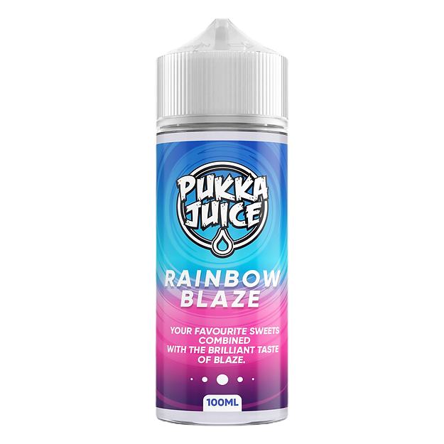 Pukka Juice 100ml E-Liquid Shortfill 70/30 VG/PG - Rainbow Blaze image