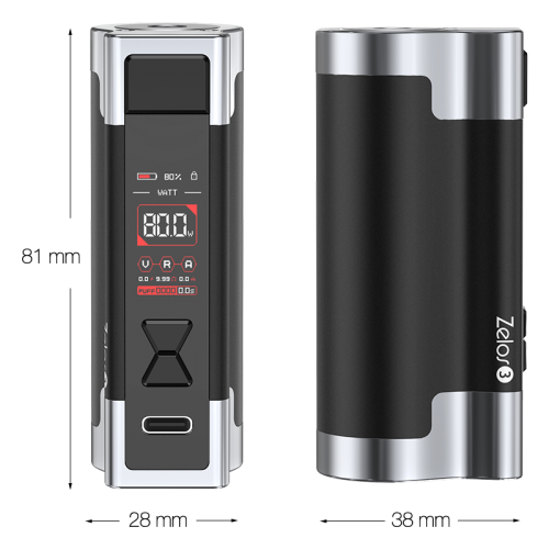 Aspire Zelos 3 Mod 80W | 3200mAh Battery image 3