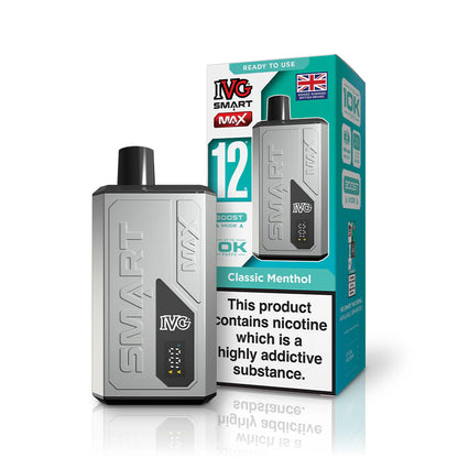 IVG Smart Max Prefilled Pod Kit – 10K Puffs - Classic Menthol image