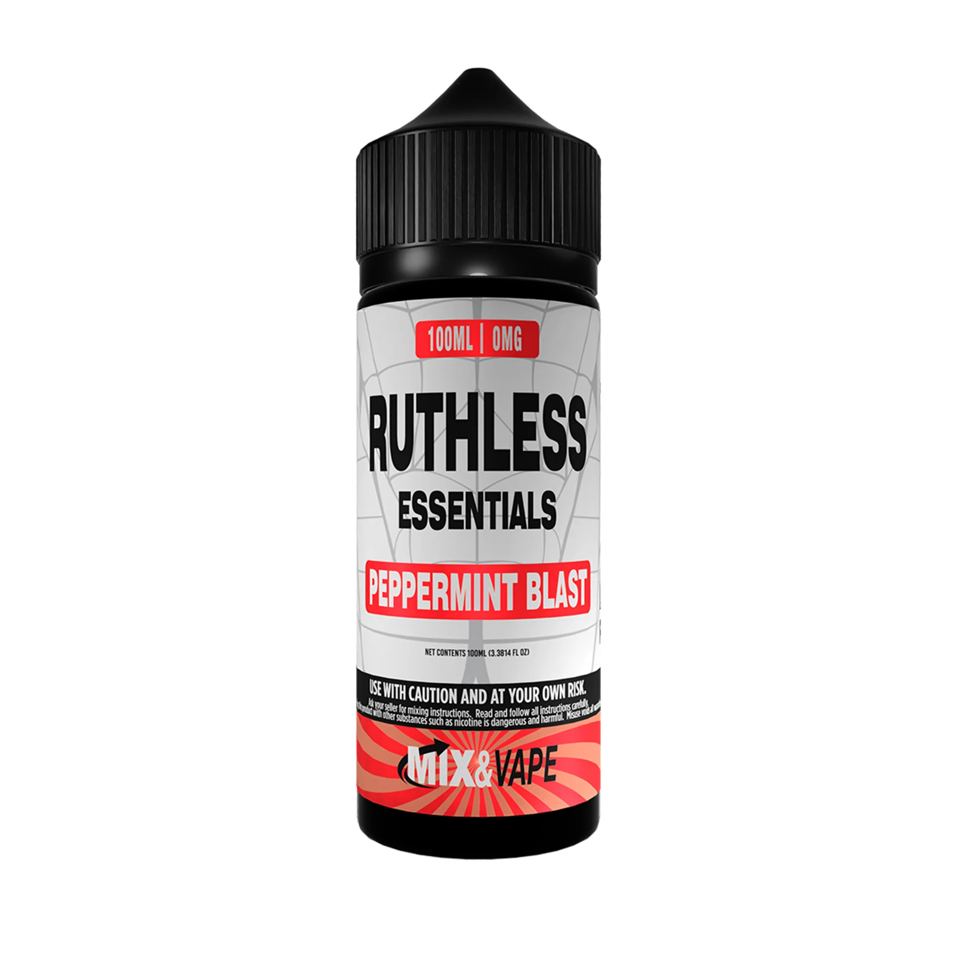Ruthless Essentials 100ml Shortfill E-Liquid | 60VG/40PG - Peppermint Blast image