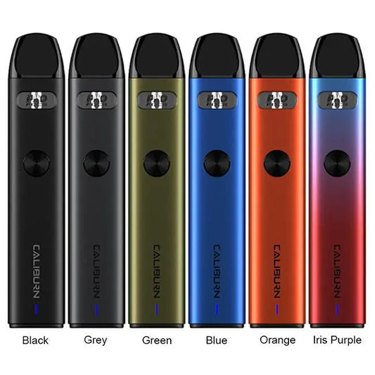 Uwell Caliburn A2 Pod Kit - FREE 3 PREMIUM NIC SALTS Uwell