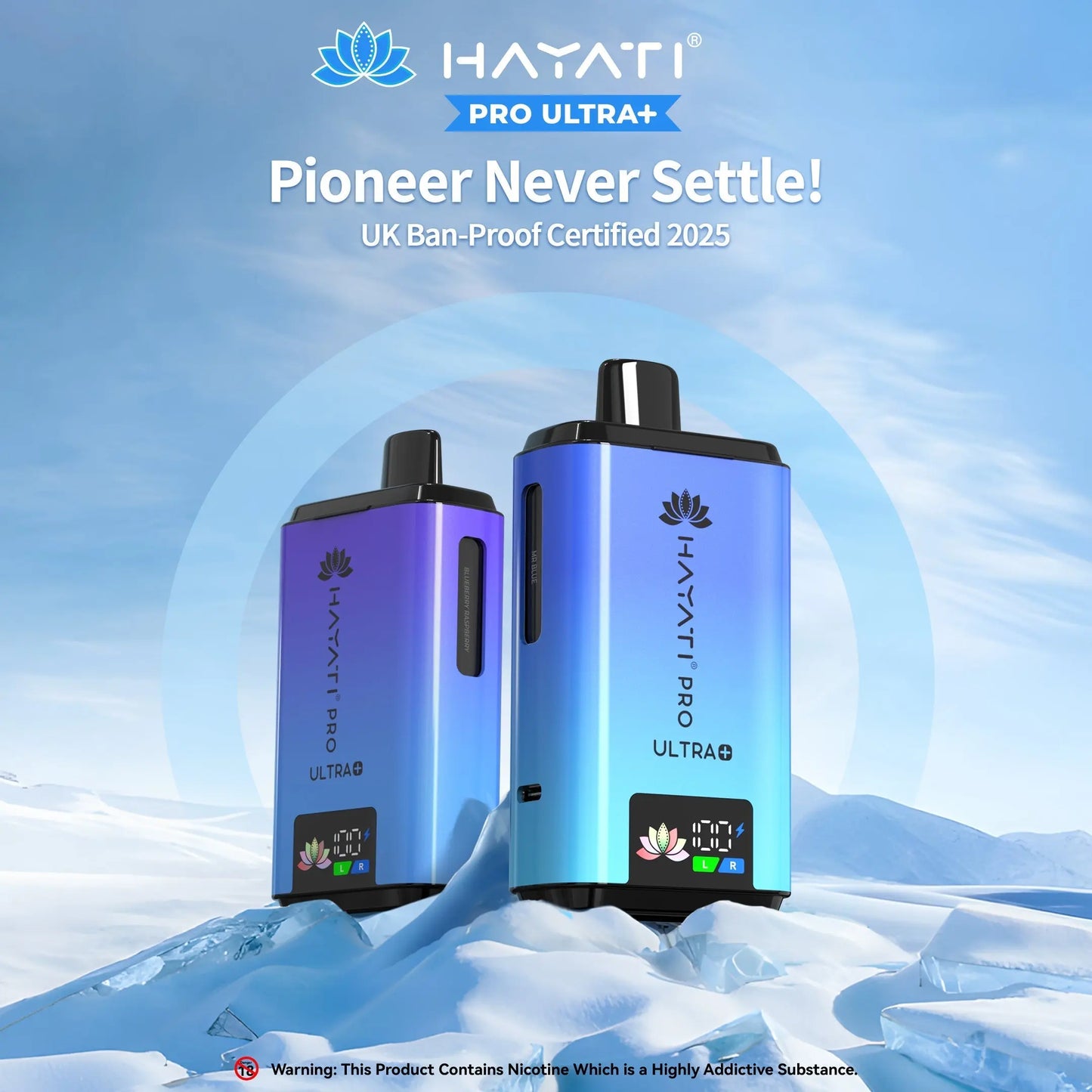 Hayati Pro Ultra Plus 25K Prefilled Vape Kit Hayati