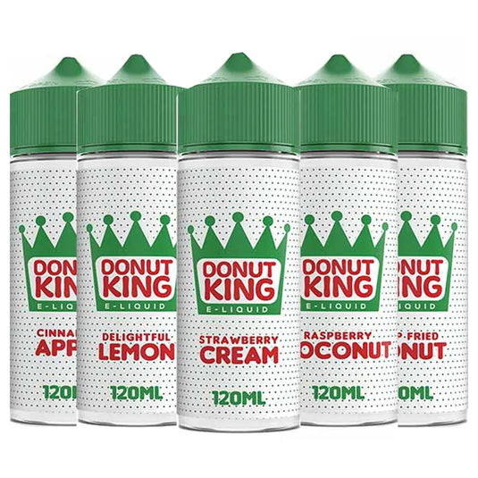 Donut King Range 100ml Shortfill  70/30 VG/PG image 0