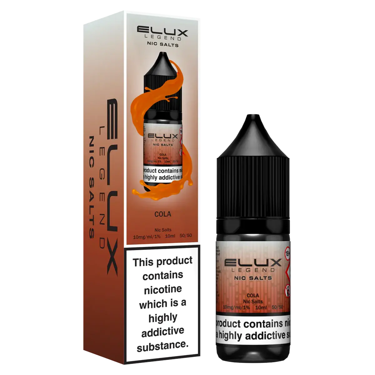 Elux Legend Nic Salts 10ml - 10MG Elux