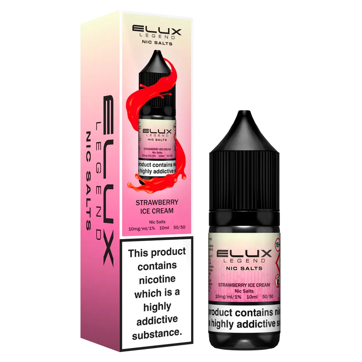 Elux Legend Nic Salts 10ml - 10MG Elux