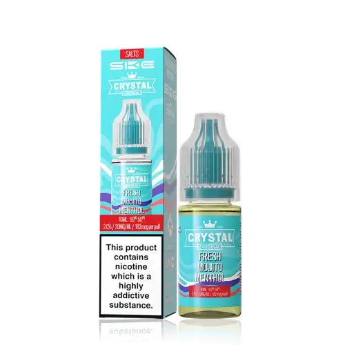 SKE Crystal Original V2 Nic Salts 10ml - 20MG - Fresh Mojito Menthol image