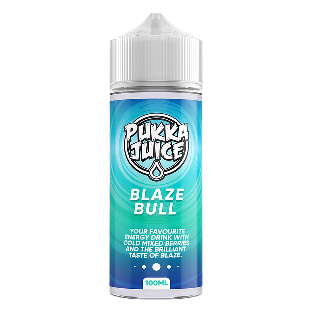 Pukka Juice 100ml E-Liquid Shortfill 70/30 VG/PG - Blaze Bull image