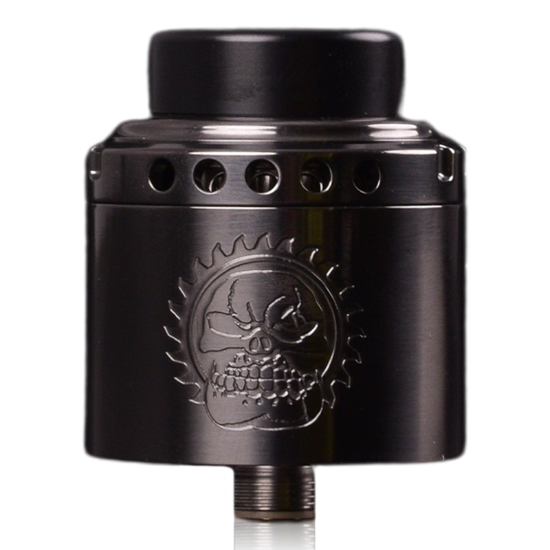 Ripsaw RDA By Suicide Mods X Bearded Viking | 28mm | 10 Hole Airflow - Gunmetal image