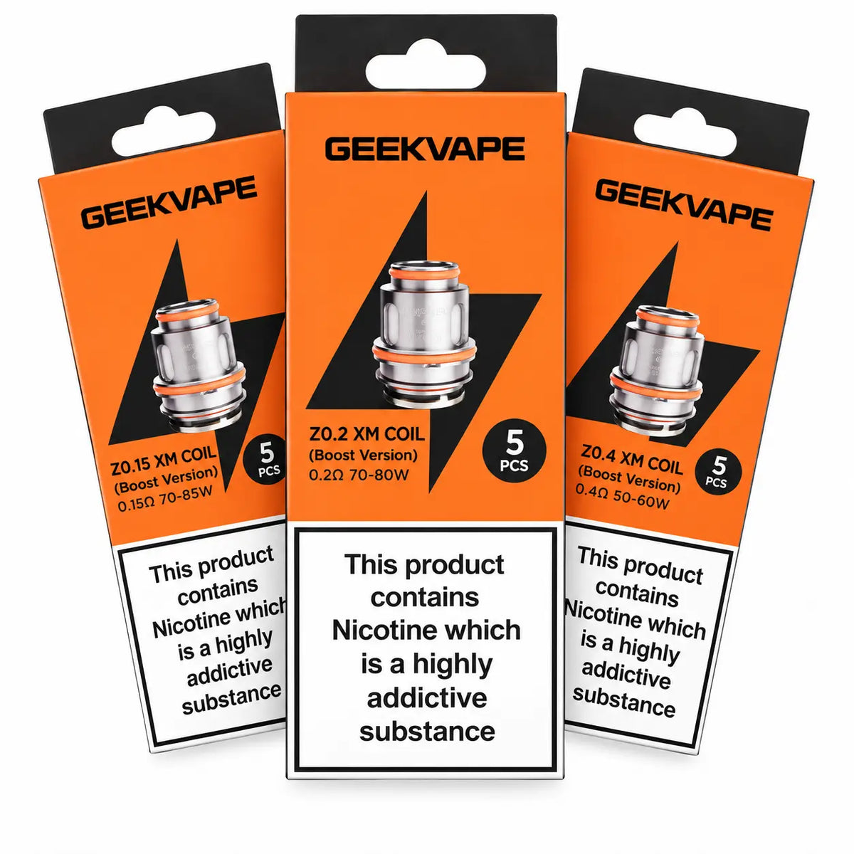 Geekvape Z XM (Zeus) Boost Replacement Coils - 5 Pack