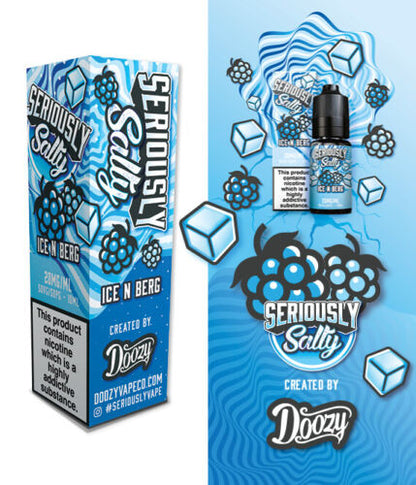 Doozy Nic Salts 10ml - 10MG - Seriously- Ice N Berg image