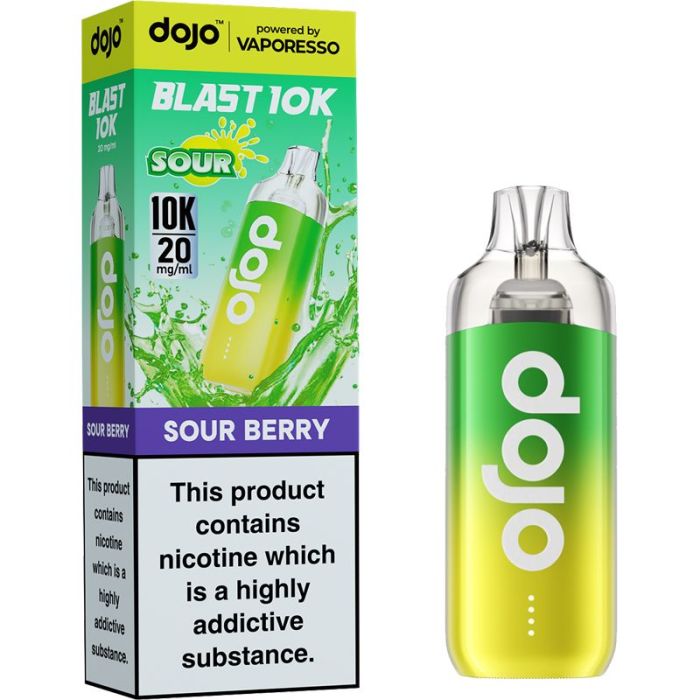 Vaporesso Dojo Blast 10K Prefilled Pod Kit - Sour Berry image