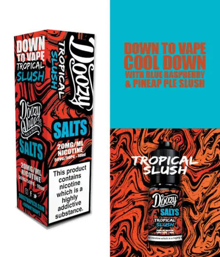 Doozy Nic Salts 10ml - 10MG - Tropical Slush image