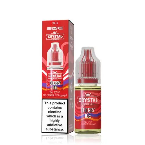 SKE Crystal Original V2 Nic Salts 10ml - 20MG - Cherry Ice image